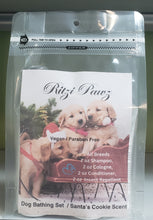 Load image into Gallery viewer, Santa’s Cookie Scent Dog Bathing Set